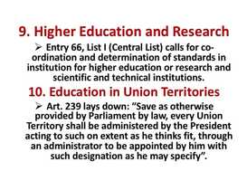 Free download Constitutional Provisions of Education (P - 2) video and edit with RedcoolMedia movie maker MovieStudio video editor online and AudioStudio audio editor onlin