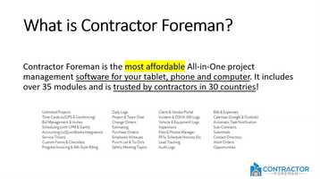 Free download Contractor Foreman (Four Minute Intro) video and edit with RedcoolMedia movie maker MovieStudio video editor online and AudioStudio audio editor onlin