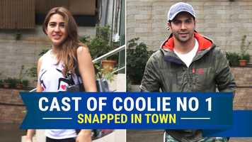 Free download Coolie No 1:Varun Dhawan and Sara Ali Khan were spotted coming out from their dance class video and edit with RedcoolMedia movie maker MovieStudio video editor online and AudioStudio audio editor onlin