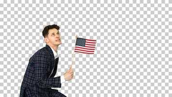 Free download Cool Man in Suit Does Crazy Dancing with American Flag Alpha | Stock Footage - Videohive video and edit with RedcoolMedia movie maker MovieStudio video editor online and AudioStudio audio editor onlin