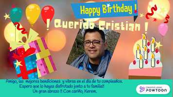 Free download Copy of Happy Birthday video and edit with RedcoolMedia movie maker MovieStudio video editor online and AudioStudio audio editor onlin