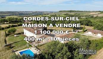 Free download CORDES-SUR-CIEL - MAISON A VENDRE - 1 100 000  - 400 m - 10 pices video and edit with RedcoolMedia movie maker MovieStudio video editor online and AudioStudio audio editor onlin