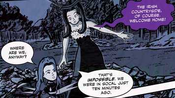 Free download Corinne Morgan Corbie issue 3 The Long Way Back Home superhero comic launch trailer video and edit with RedcoolMedia movie maker MovieStudio video editor online and AudioStudio audio editor onlin