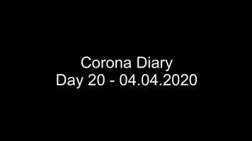 Free download Corona Diary, Day 20 - 04.04.2020, Marc Michael Moser, 0144 video and edit with RedcoolMedia movie maker MovieStudio video editor online and AudioStudio audio editor onlin