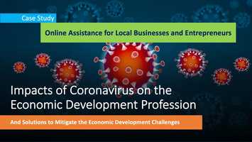 Free download Coronavirus Economic Development Case Study - Online Assistance for Businesses and Entrepreneurs video and edit with RedcoolMedia movie maker MovieStudio video editor online and AudioStudio audio editor onlin