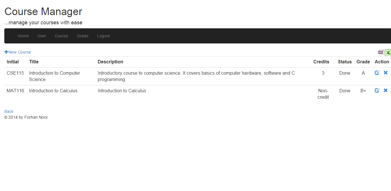 Download web tool or web app Course Manager Download web tool or web app Course Manager