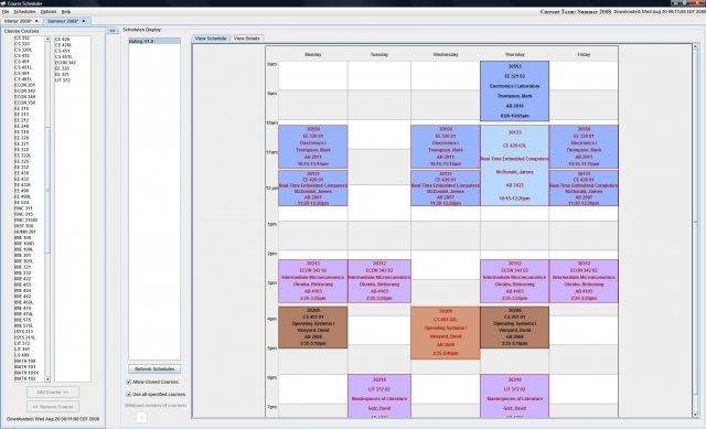 Download web tool or web app Course Scheduler Download web tool or web app Course Scheduler
