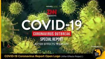 Free download COVID-19 Coronavirus Report Open Logo | After Effects Project Files - Videohive template video and edit with RedcoolMedia movie maker MovieStudio video editor online and AudioStudio audio editor onlin
