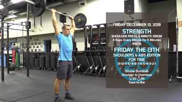 Free download CrossFit Friday December 13, 2019 video and edit with RedcoolMedia movie maker MovieStudio video editor online and AudioStudio audio editor onlin