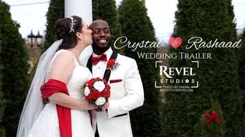 Free download Crystal  Rashaads Wedding Trailer video and edit with RedcoolMedia movie maker MovieStudio video editor online and AudioStudio audio editor onlin