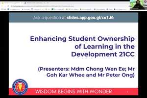 Free download CS1203 - Enhancing Student Ownership of Learning i the Development 21CC video and edit with RedcoolMedia movie maker MovieStudio video editor online and AudioStudio audio editor onlin