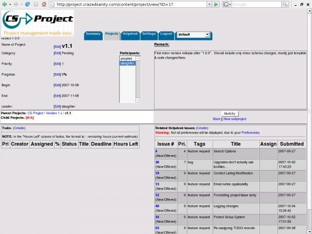 Download web tool or web app CS-Project