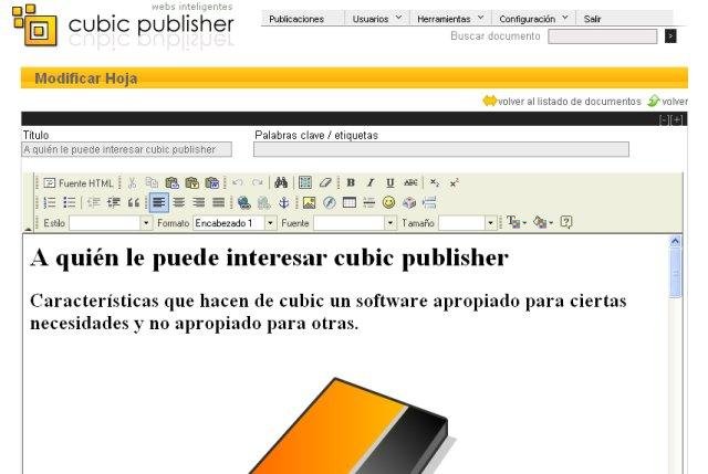 Download web tool or web app cubic publisher