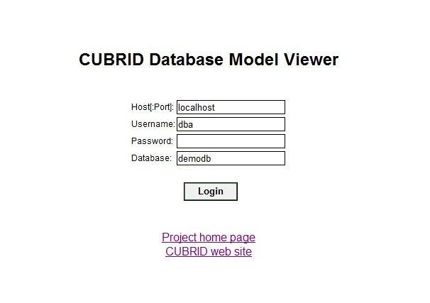 Download web tool or web app CUBRID Database Model Viewer Download web tool or web app CUBRID Database Model Viewer
