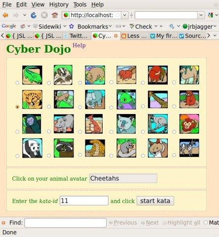 Download web tool or web app CyberDojo