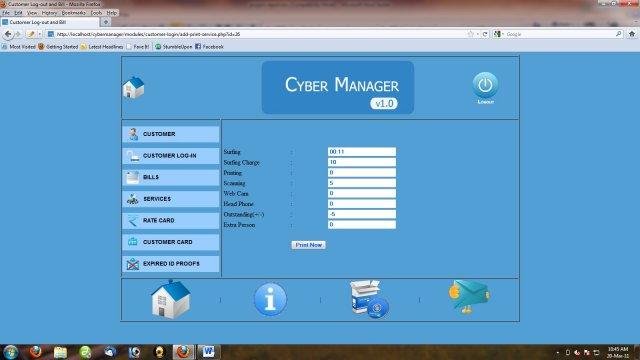 Download web tool or web app Cyber Manager