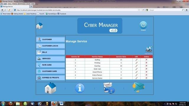 Download web tool or web app Cyber Manager