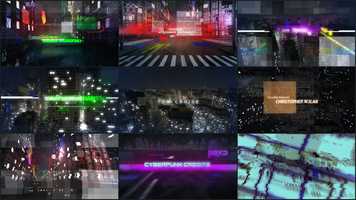 Free download Cyberpunk Credits video and edit with RedcoolMedia movie maker MovieStudio video editor online and AudioStudio audio editor onlin