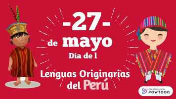 Free download DA DE LAS LENGUAS ORIGINARIAS EN EL PER video and edit with RedcoolMedia movie maker MovieStudio video editor online and AudioStudio audio editor onlin