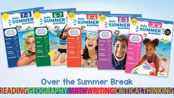 Free download Daily Summer Activities Summer Learning Books for Grades PreK-8 video and edit with RedcoolMedia movie maker MovieStudio video editor online and AudioStudio audio editor onlin