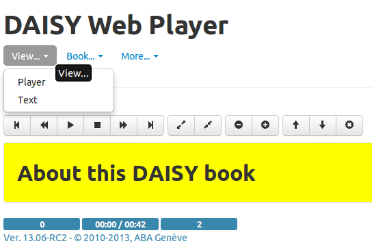 Download web tool or web app Daisy Web Player Download web tool or web app Daisy Web Player