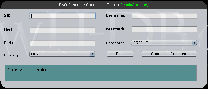 Download web tool or web app daogenerator Download web tool or web app daogenerator