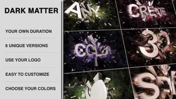Free download Dark Matter - Cinematic Colliding Titles | After Effects Project Files - Videohive template video and edit with RedcoolMedia movie maker MovieStudio video editor online and AudioStudio audio editor onlin