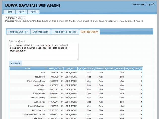 Download web tool or web app Database Web Admin Download web tool or web app Database Web Admin