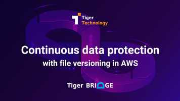 Free download Data Protection with File Versioning in AWS video and edit with RedcoolMedia movie maker MovieStudio video editor online and AudioStudio audio editor onlin