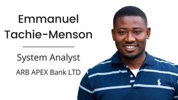 Free download Data Science Dojo Alumni - Emmanuel Tachie-Menson video and edit with RedcoolMedia movie maker MovieStudio video editor online and AudioStudio audio editor onlin