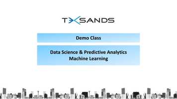Free download DataScience-Predictive Analytics+ML-DemoClass.mp4 video and edit with RedcoolMedia movie maker MovieStudio video editor online and AudioStudio audio editor onlin