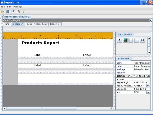 Download web tool or web app Dataweb Project - Java RAD Framework Download web tool or web app Dataweb Project - Java RAD Framework