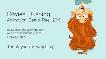 Free download Davies Rushing Spring 2019 Reel video and edit with RedcoolMedia movie maker MovieStudio video editor online and AudioStudio audio editor onlin