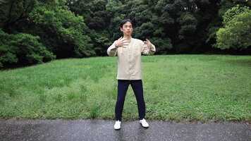 Free download DAY 61 _ Try Zhanzhuang by Yourself (Bird singing in the background) video and edit with RedcoolMedia movie maker MovieStudio video editor online and AudioStudio audio editor onlin