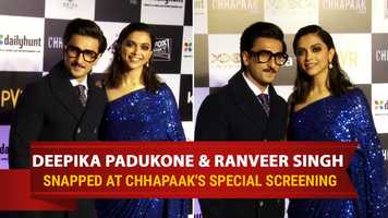 Free download Deepika Padukone and Ranveer Singh make a glamorous appearance at Chhapaaks special screening video and edit with RedcoolMedia movie maker MovieStudio video editor online and AudioStudio audio editor onlin