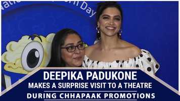 Free download Deepika Padukone makes a surprise visit to a theatre during Chhapaak promotions video and edit with RedcoolMedia movie maker MovieStudio video editor online and AudioStudio audio editor onlin