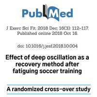 Free download DEEP OSCILLATION: PUBMED STUDY VIDEOGRAPHIC 2/12: SOCCER RECOVERY video and edit with RedcoolMedia movie maker MovieStudio video editor online and AudioStudio audio editor onlin