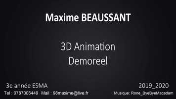 Free download DemoReel_Maxime_Beaussant_2019_2020 video and edit with RedcoolMedia movie maker MovieStudio video editor online and AudioStudio audio editor onlin