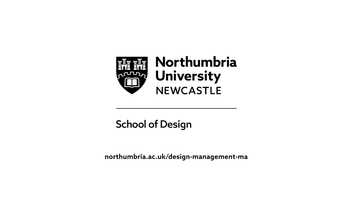 Free download Design Management MA at Northumbria University video and edit with RedcoolMedia movie maker MovieStudio video editor online and AudioStudio audio editor onlin