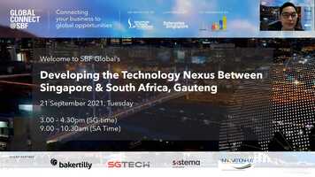 Free download Developing the Technology Nexus Between Singapore  South Africa, Gauteng video and edit with RedcoolMedia movie maker MovieStudio video editor online and AudioStudio audio editor onlin