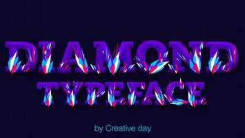 Free download Diamond Typeface | Cinema 4D Templates - Videohive video and edit with RedcoolMedia movie maker MovieStudio video editor online and AudioStudio audio editor onlin
