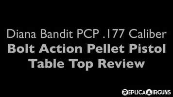 Free download Diana Bandit PCP .177 Caliber Bolt Action Pellet Pistol Table Top Review video and edit with RedcoolMedia movie maker MovieStudio video editor online and AudioStudio audio editor onlin