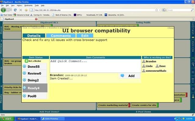Download web tool or web app Digaboard