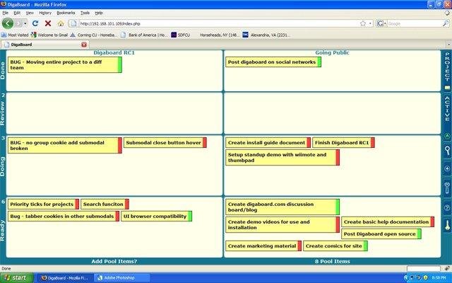 Download web tool or web app Digaboard