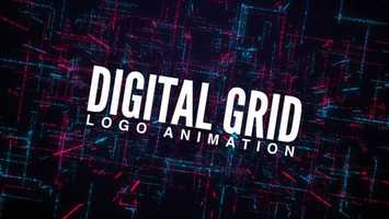Free download Digital Grid Logo Animation | After Effects Template video and edit with RedcoolMedia movie maker MovieStudio video editor online and AudioStudio audio editor onlin