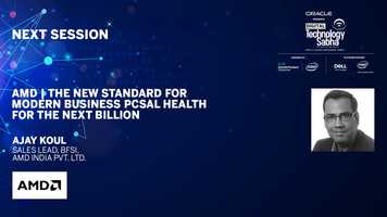 Free download Digital Technology Sabha 2020 - AMD ~ The New Standard for Modern Business PCs video and edit with RedcoolMedia movie maker MovieStudio video editor online and AudioStudio audio editor onlin