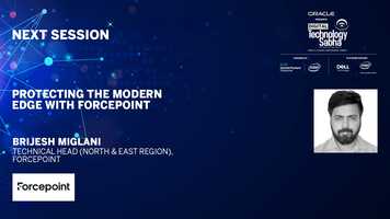 Free download Digital Technology Sabha 2020 - Protecting the Modern Edge with Forcepoint video and edit with RedcoolMedia movie maker MovieStudio video editor online and AudioStudio audio editor onlin