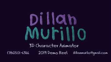 Free download DillanMurillo 3D animation reel video and edit with RedcoolMedia movie maker MovieStudio video editor online and AudioStudio audio editor onlin