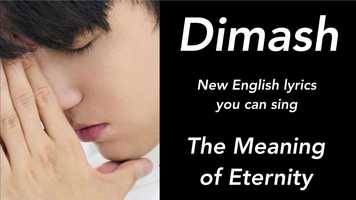 Free download Dimash.  English lyrics.  The Meaning of Eternity video and edit with RedcoolMedia movie maker MovieStudio video editor online and AudioStudio audio editor onlin