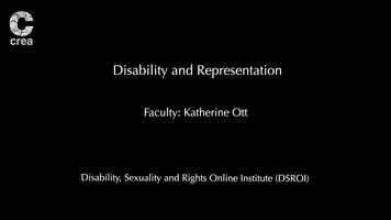 Free download Disability and Representation with Katherine Ott video and edit with RedcoolMedia movie maker MovieStudio video editor online and AudioStudio audio editor onlin